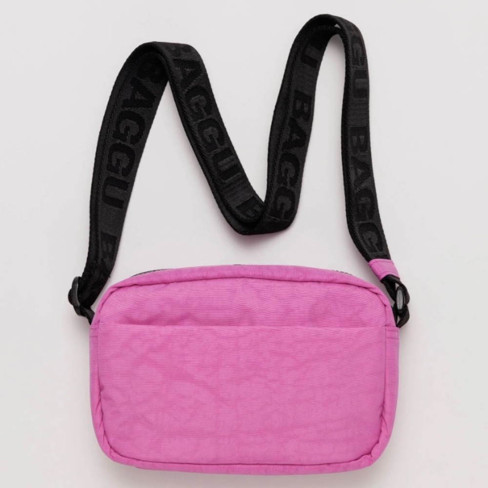 Baggu Extra Pink Camera Crossbody Bag